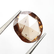 brown colour 0.99 ct diamond ring lab grown