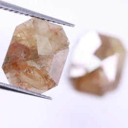 3.32 Carat Natural Radiant Shape Loose Diamond Pair ( 9.48 X 7.51 ) ( 9.44 X 7.34 )