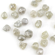 6.21 Ct Earth-Mine Raw Rough Diamond Loose Grey Yellow Untreated Diamond Lot