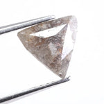 1.13 carat natural loose trillion cut gray diamond fancy shape stone for custom jewelry
