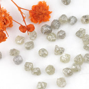 6.21 Ct Earth-Mine Raw Rough Diamond Loose Grey Yellow Untreated Diamond Lot