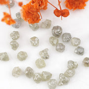 6.21 Ct Earth-Mine Raw Rough Diamond Loose Grey Yellow Untreated Diamond Lot