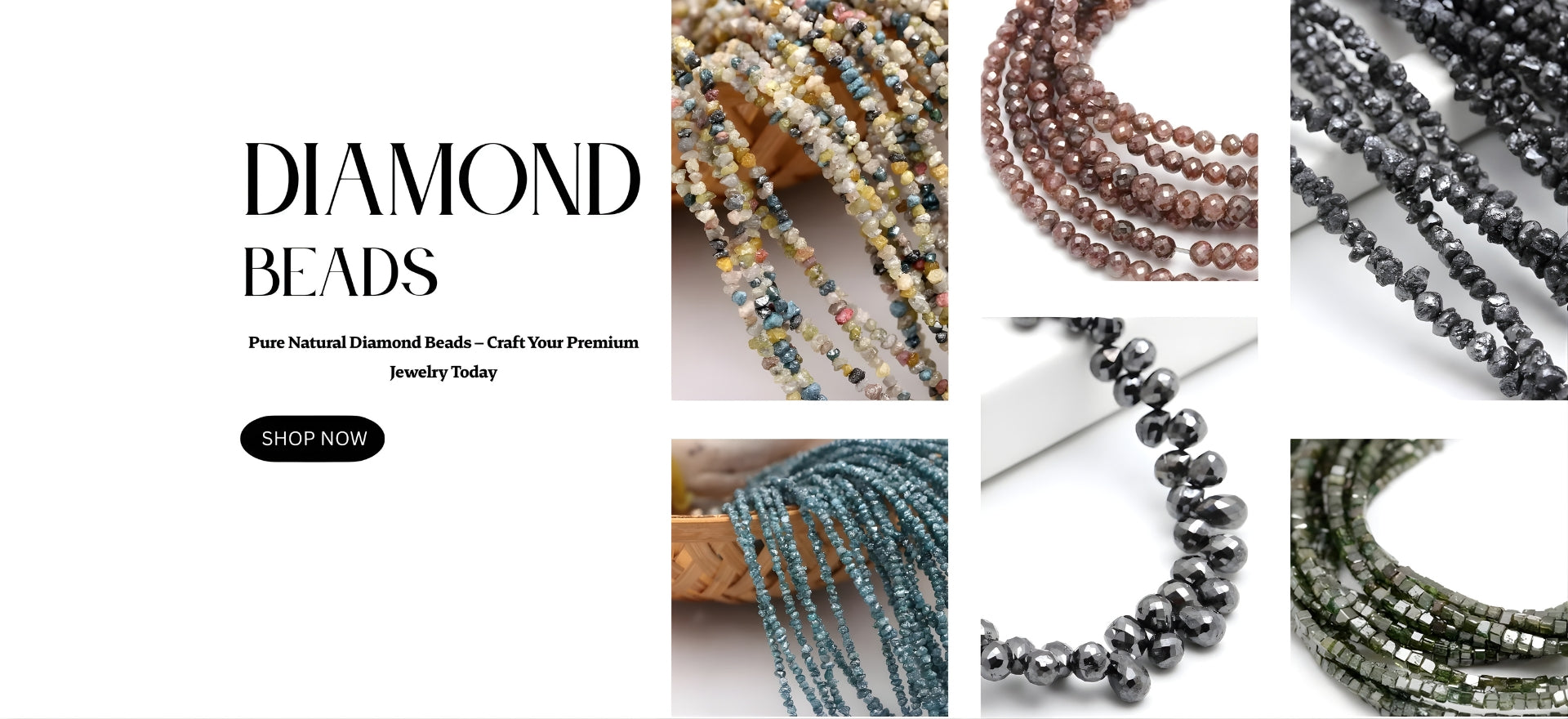 rough diamond beads, rondelle diamond beads, cube diamond beads, loose diamond beads, diamond strand  all collection available