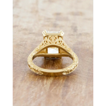  Wedding ring victorian style with antique inspired luxury detailing