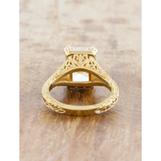  Wedding ring victorian style with antique inspired luxury detailing