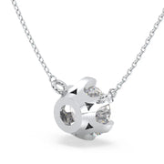 1.89 Ct Brilliance Round Moissanite Solitaire Necklace