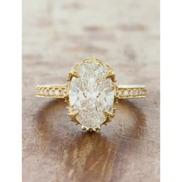 hailey Bieber engagement ring inspired marquise diamond engagement ring with luxury modern bridal style.
