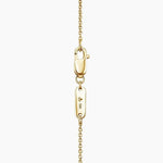 Unique lab created gemstone necklace with artistic design and brilliant stone sparkle