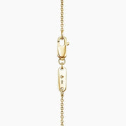 Unique lab created gemstone necklace with artistic design and brilliant stone sparkle