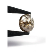 0.58 Ct Oval Cut Brown Fancy Natural Earth Mined Loose Antique Style Diamond for Custom Engagement Rings .