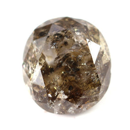 0.58 CT Oval Cut Brown Earth Mined Fancy Natural Diamond