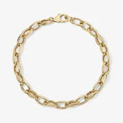 Swarovski tennis bracelet with shimmering white crystals in silver tone.