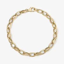 Swarovski tennis bracelet with shimmering white crystals in silver tone.