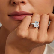  White Gold Diamond Engagement Ring Gold rings for women and women