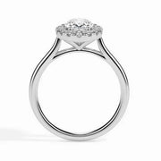 Oval Cut Diamond Engagement Unique Special Design Diamond Ring 
