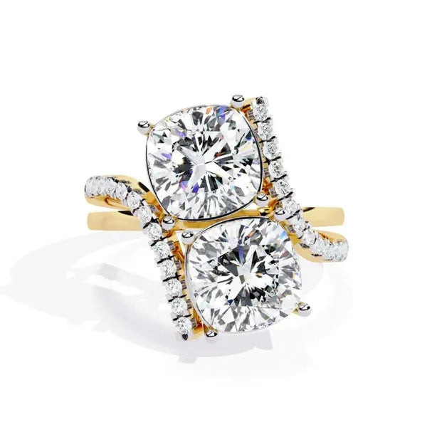Modern Royal Look Moissanite Beautiful Ring
