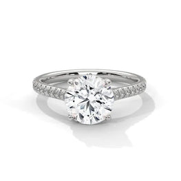 Promise Moissanite Solitaire Ring