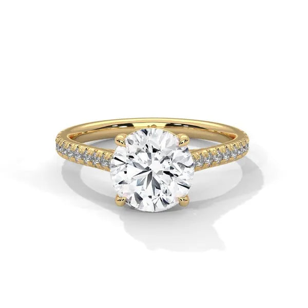 Promise Moissanite Solitaire Ring