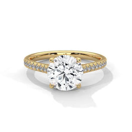 Promise Moissanite Solitaire Ring