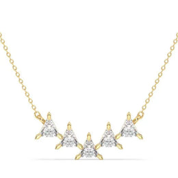 4.37 Ct Various necklace designs in gold and gemstone styles