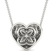 2.03 Ct Real diamond necklace with natural diamonds in gold setting.