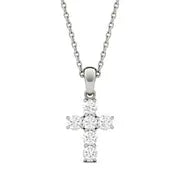 2.94Ct Gold coin necklace with engraved vintage coin pendant