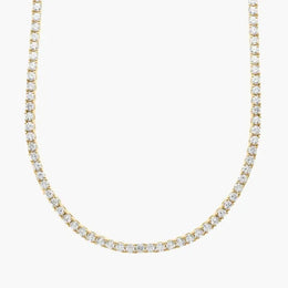 12.06 Ct gold cross necklace with polished finish.