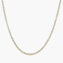 9.67 Ct Various different kinds of gold chains in assorted link styles.