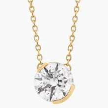 3.64 Ct Pandora initial necklace with alphabet charm pendant.