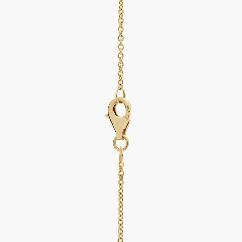 Yellow Gold Plated Elephant Necklace