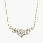 2.03 Ct Italian gold necklace with polished finish and elegant chain.