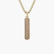 2.04 Ct Various necklace designs in gold and gemstone styles.