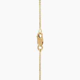 W Letter Alphabet Moissaine Diamond Initial Necklace