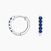 0.94 Ct Blue Stone White Gold Plated Diamond For Collections 