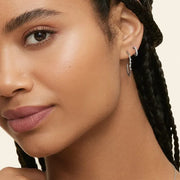 1.38 Ct Round Cut White gold Diamond Earrings for Collections 