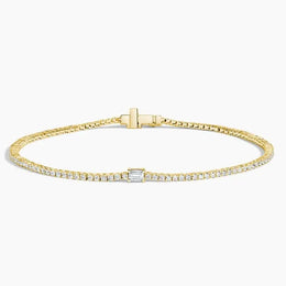3.58 Ct Diamond Cartier bracelet featuring signature design and gold finish.