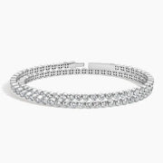 8.00 Ct Real diamond tennis bracelet with authentic natural diamonds.