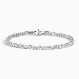 Olivetta Lab Diamond Tennis Bracelet in Silver
