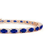 4.99 Ct Diamond tennis bracelet for women in gold