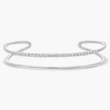 2.03 Ct Tennis bracelet diamond jewelry with sparkling white diamonds in gold setting