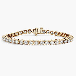 Dainty Moissanite Diamond Tennis Bracelet