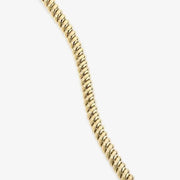 Elegant diamond tennis bracelet in gold with round cut diamonds
