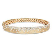 1.24 Ct Diamond tennis bracelet for women in gold with round diamonds