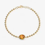 1.98 Ct Radiant Center Oval Diamond Minimalist Bracelet