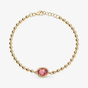 1.98 ct Diamond bracelet for women in yellow gold with round cut 