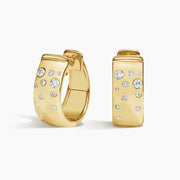 0.67 Ct Unique Diamond Gold Ring Hoope And Gold Jrewerly For Women 