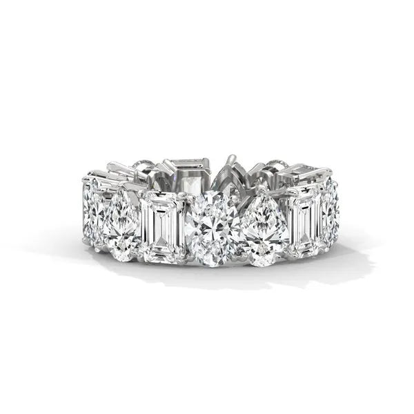 Eternity Moissanite Wedding Band Ring