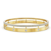 3.55 Ct Diamond Cartier bracelet featuring signature design