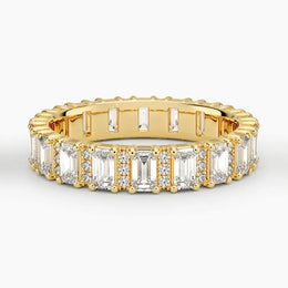 2.06 Ct Emerald Gold Diamond Ring For Women Special Wedding Ring 