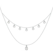 2.91 Ct gold cross necklace with polished finish.